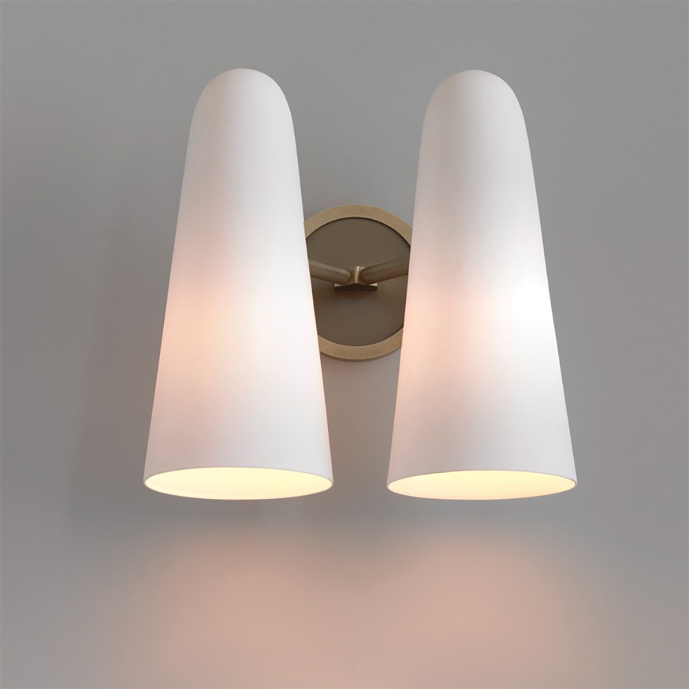 Nordic Simple Light Luxe Messing Wandlamp HL687