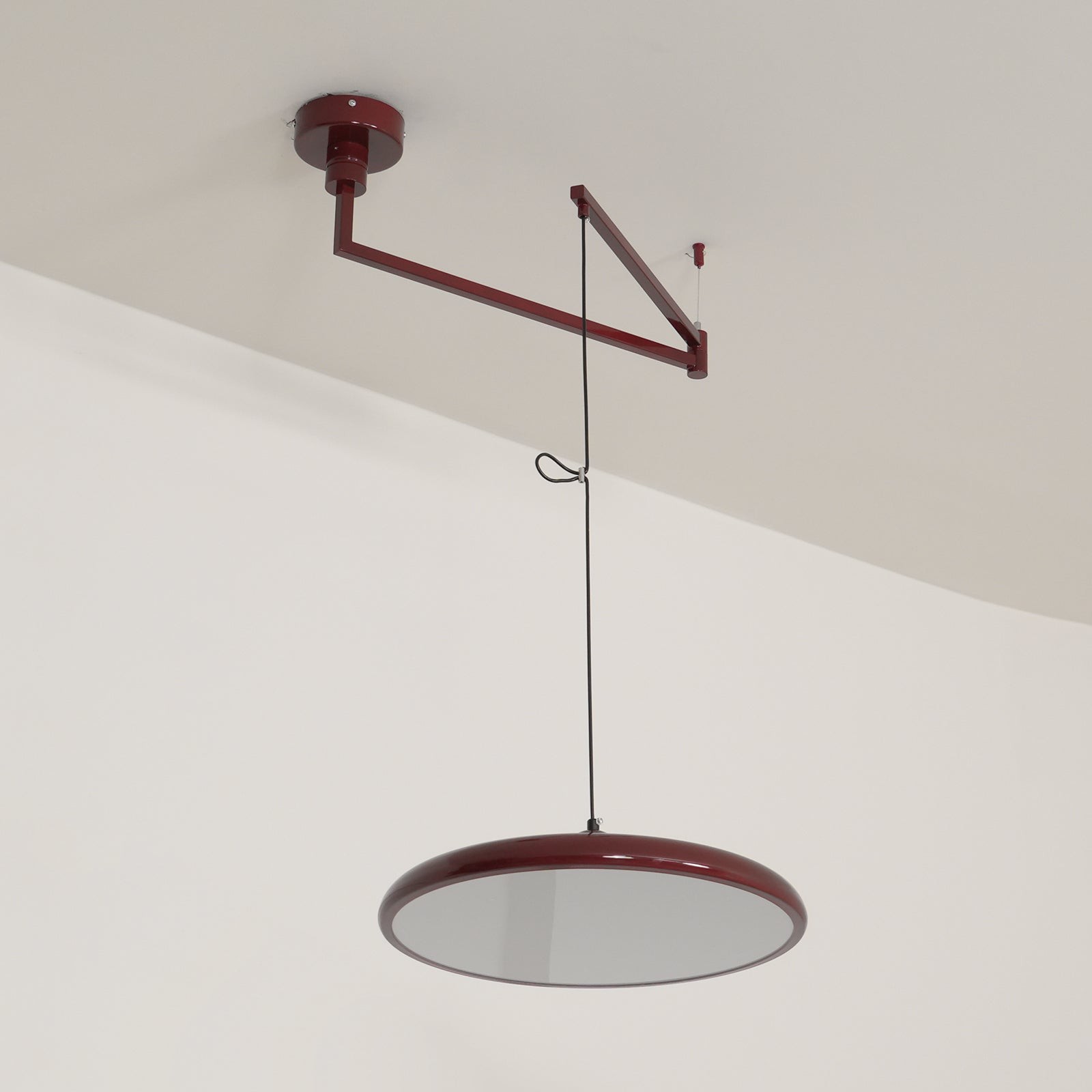 Eenvoudige moderne verstelbare hanglamp met zwenkarm HL885