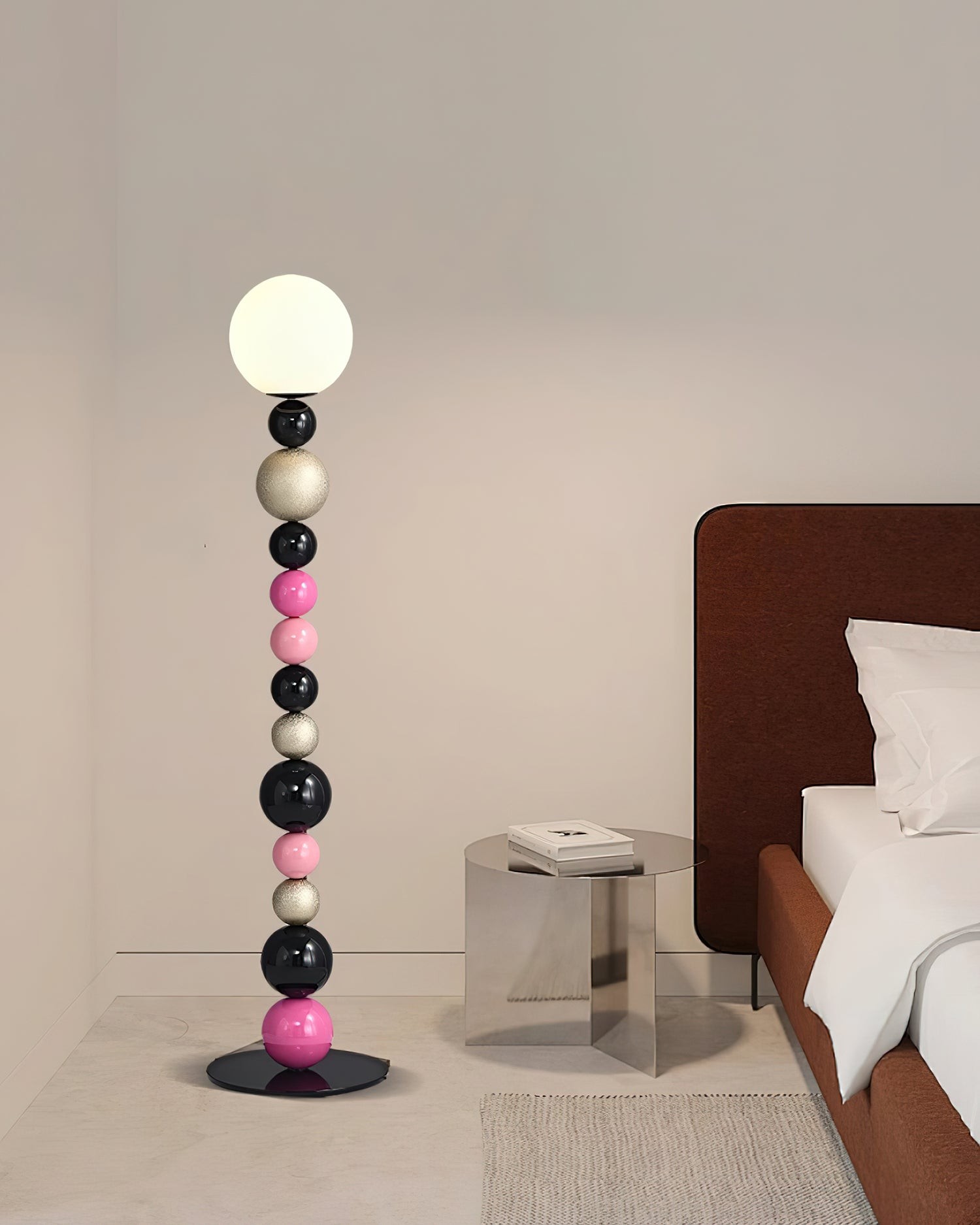 Moderne kalebasbal vloerlamp HL722