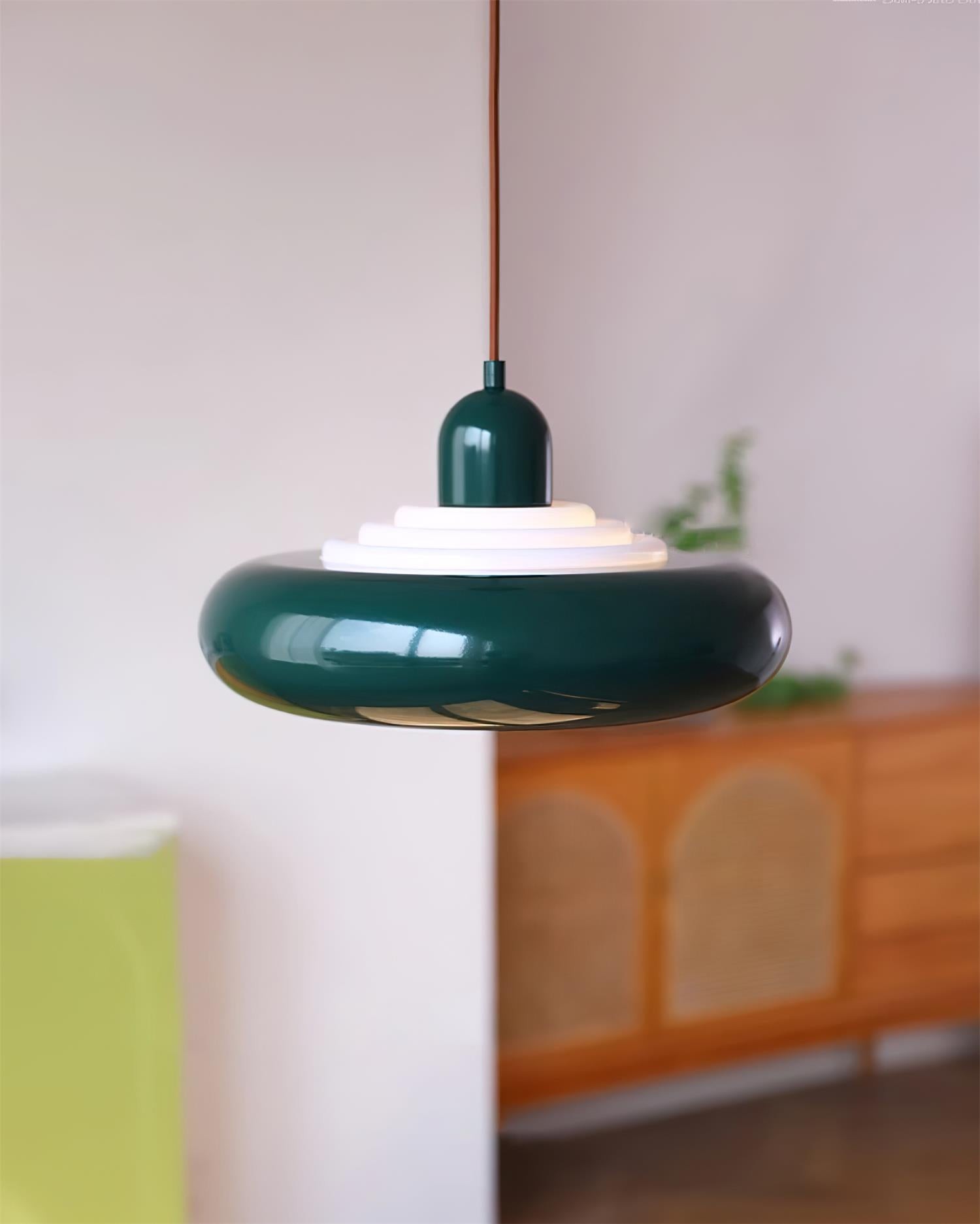Moderne Bauhaus Macaron Bowl Shade Hanglamp HL853