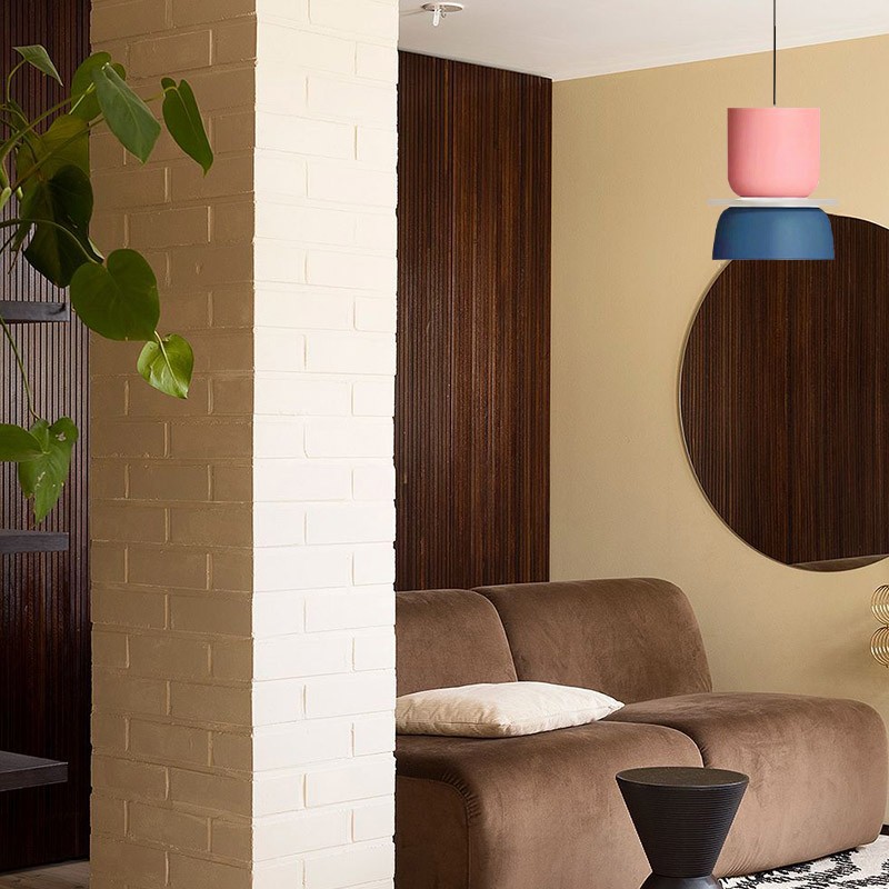 Macri Acryl Kleurrijke Komvormige Hanglamp - Moderne Levendige Hanglamp voor de Keuken