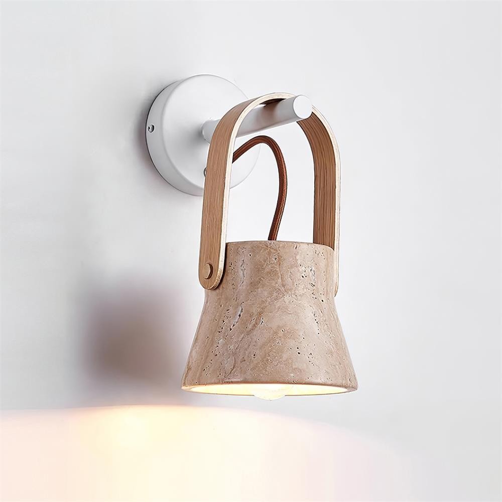 Gepersonaliseerde creatieve gebogen draagbare wandlamp HL512