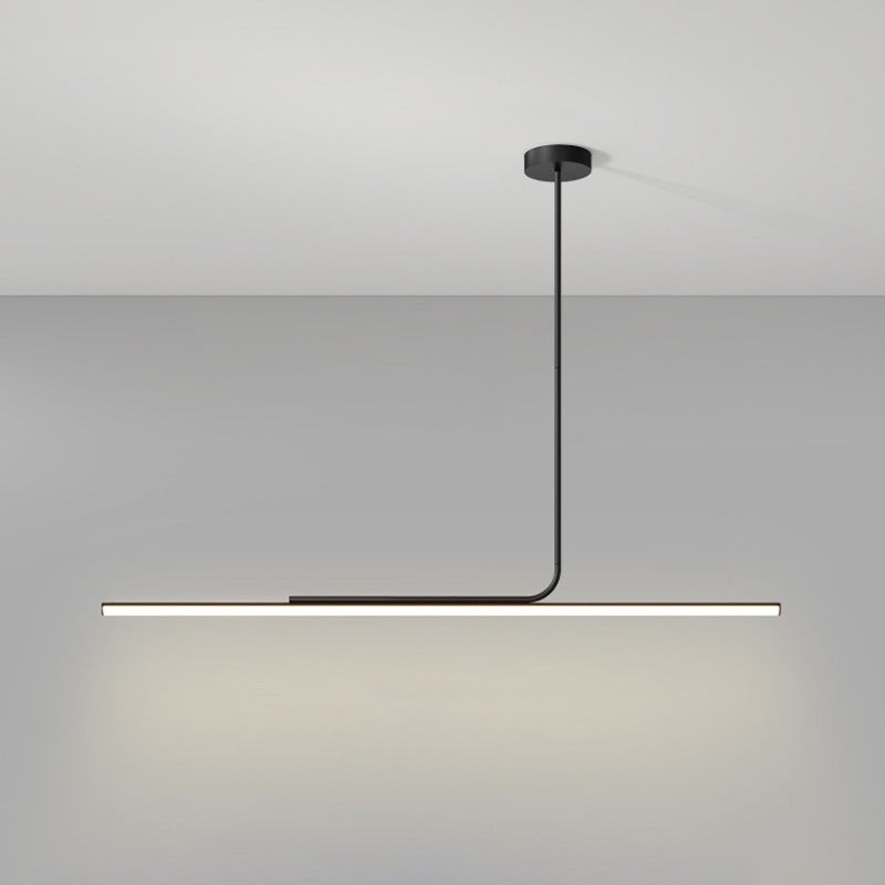 Moderne eenvoudige asymmetrische lineaire hanglamp HL705