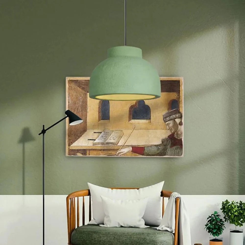 Nordic Bowl Minimalistische Polystyreen Hanglamp HL1271