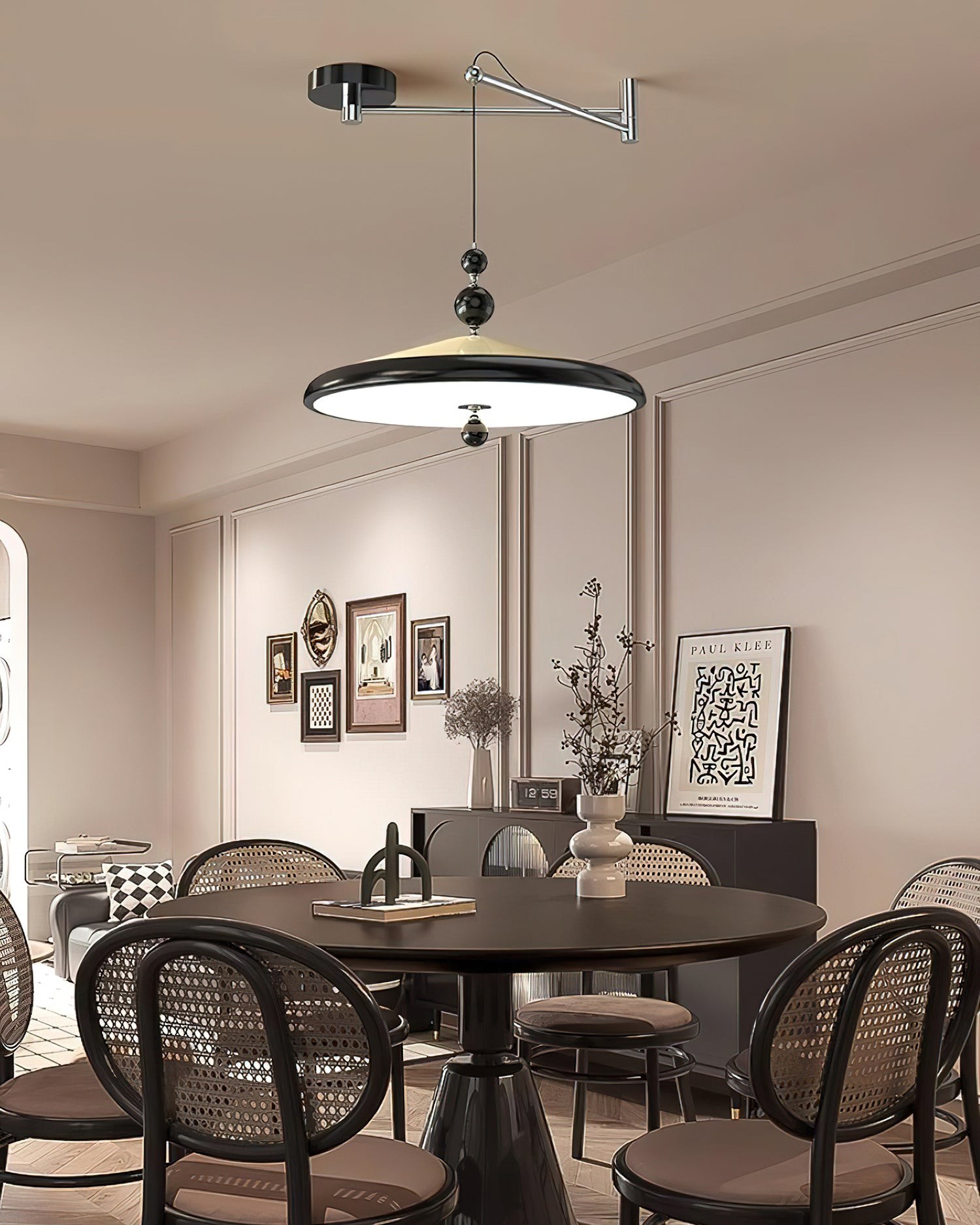 Hanglamp met zwenkarm HL2616