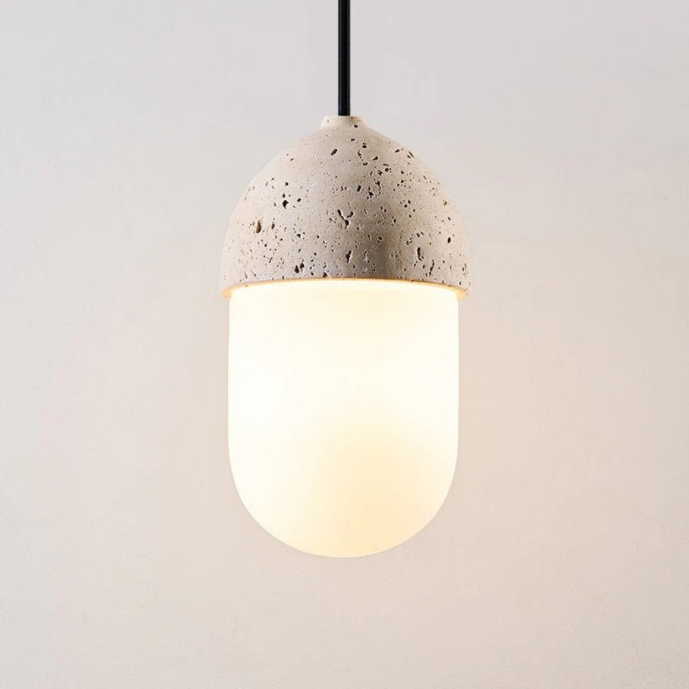 Orbaltis Moderne Orb Cluster Hanglamp - Hanglamp van natuursteen en glas voor woonkamer of keuken HL2448