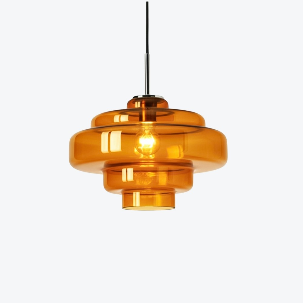 Koloro Kleurrijke Bauhaus Glazen Hanglamp - Levendige Meerlaagse Lamp voor de Keuken HL1332