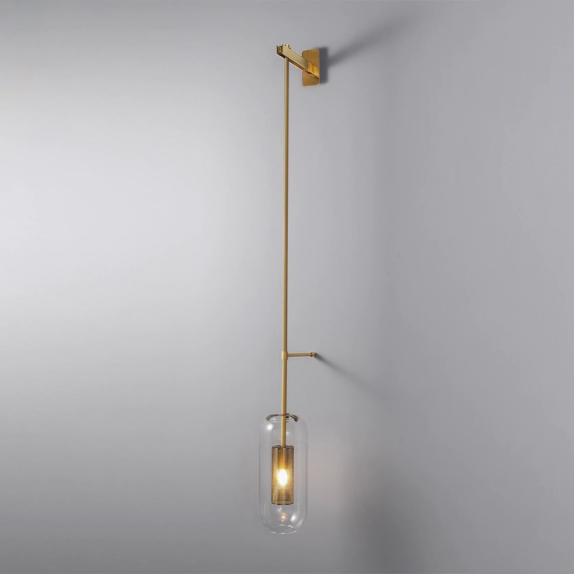 Vadim Geperforeerde Kooi Wandlamp Industrieel