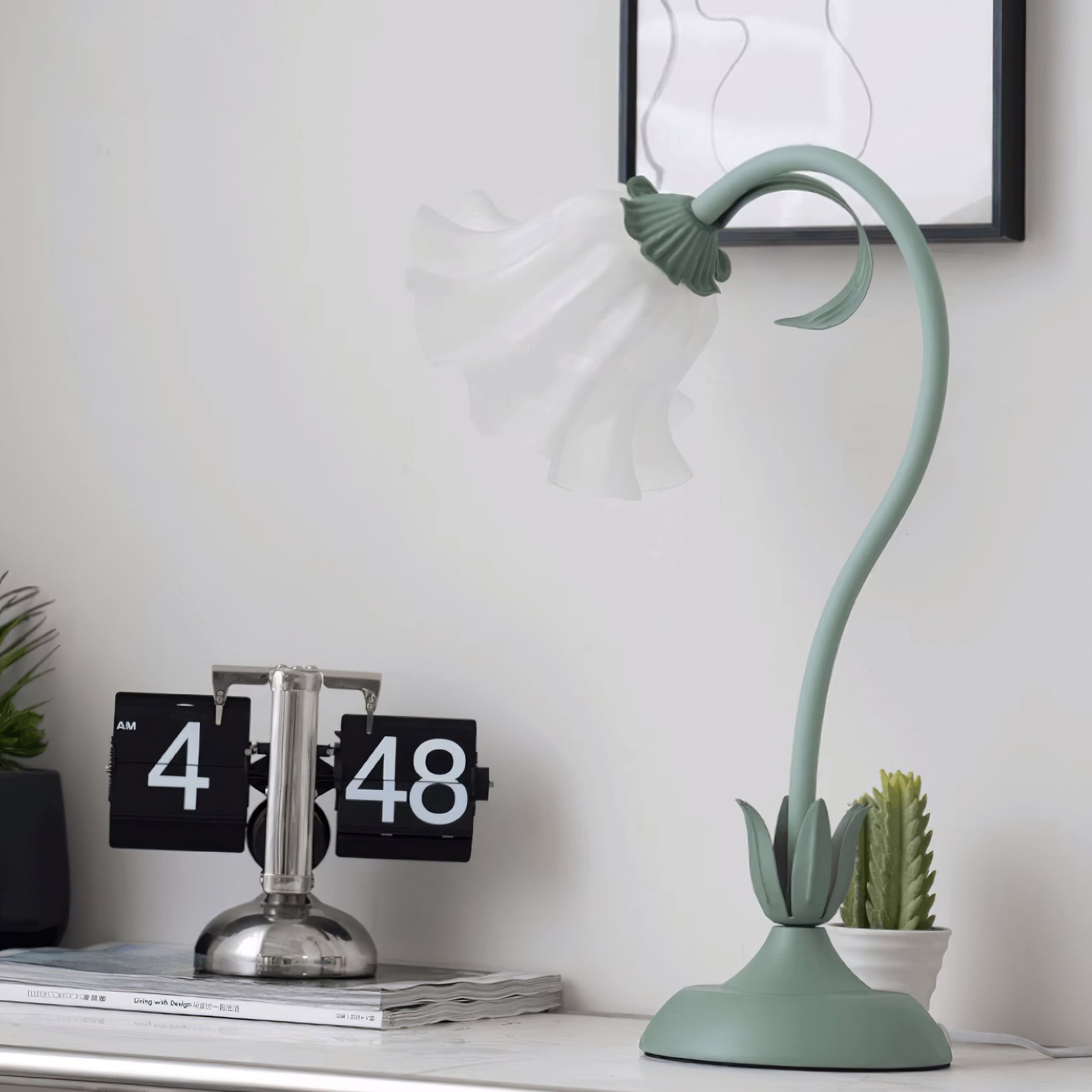 Nordic Lily Flower Tafellamp HL83