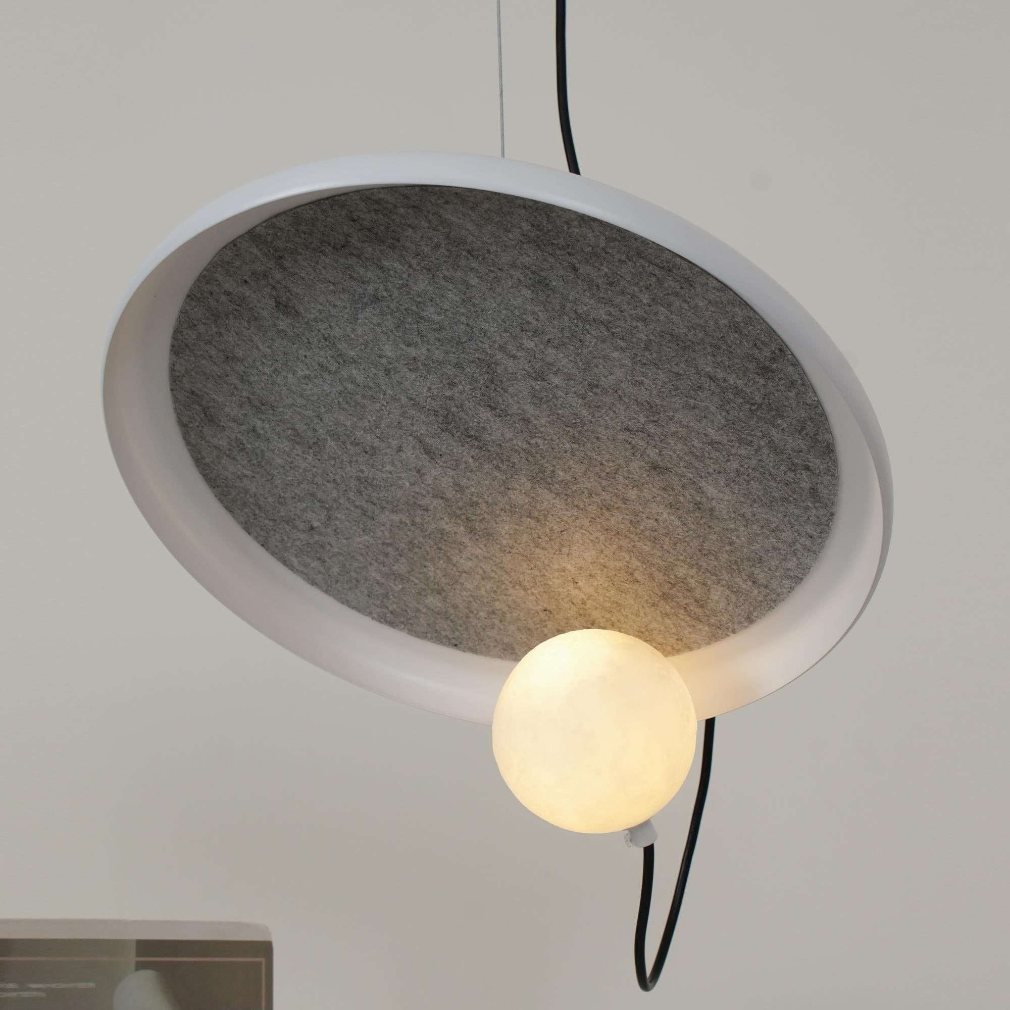 Akoestische schijf hanglamp HL3001