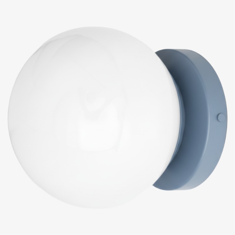Glorica glazen bol wandlamp - veelkleurige moderne minimalistische lamp HL1721