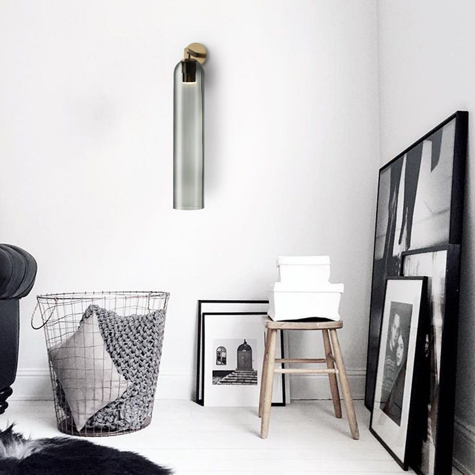 Kunstglazen wandlamp HL360