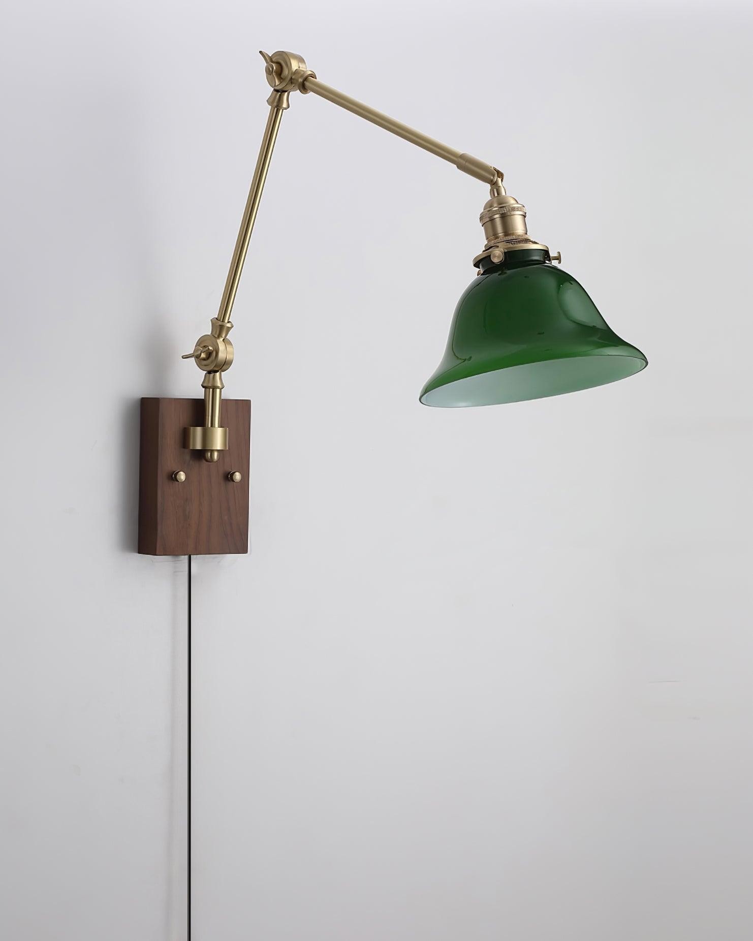 Banker Swing Arm Plug In Wandlamp HL369