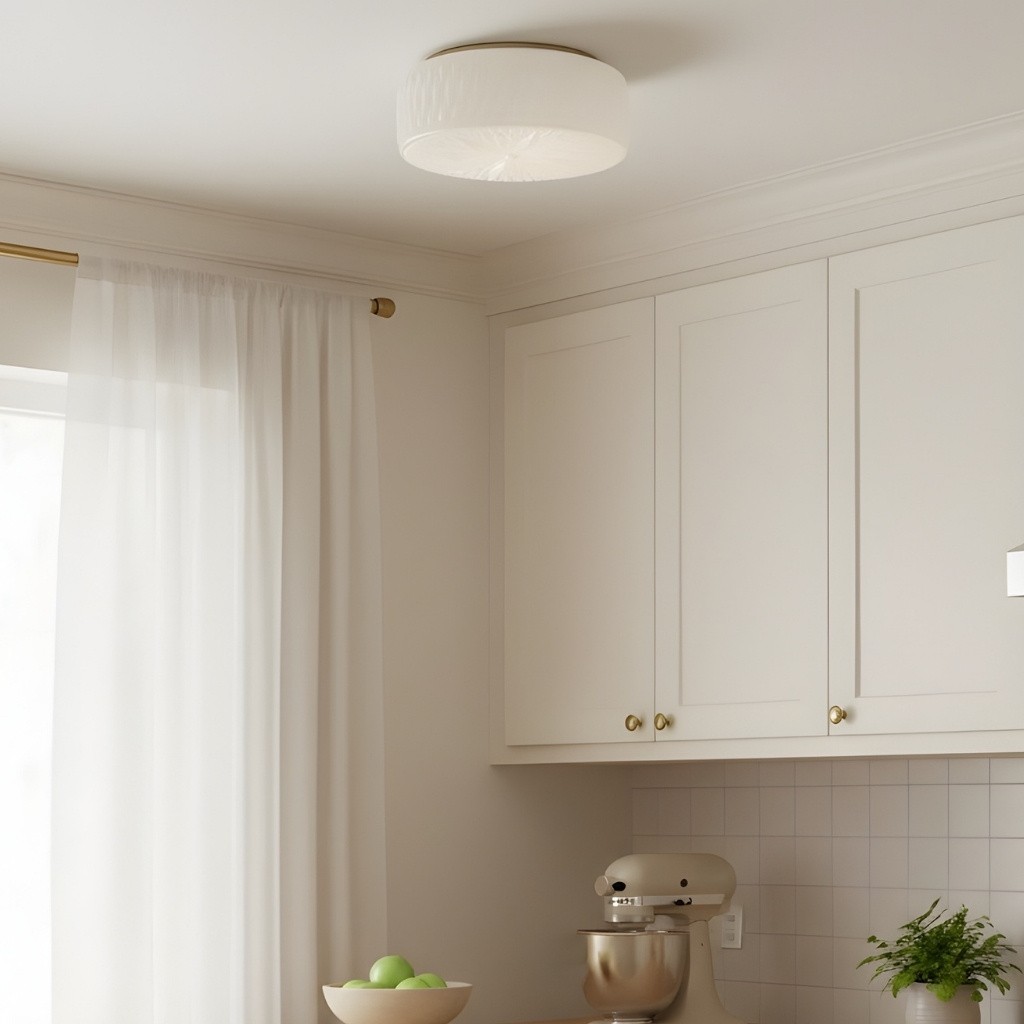 Mistaro Minimalistische Glazen Plafondlamp - Inbouwmodel voor Woonkamer en Slaapkamer HL2462