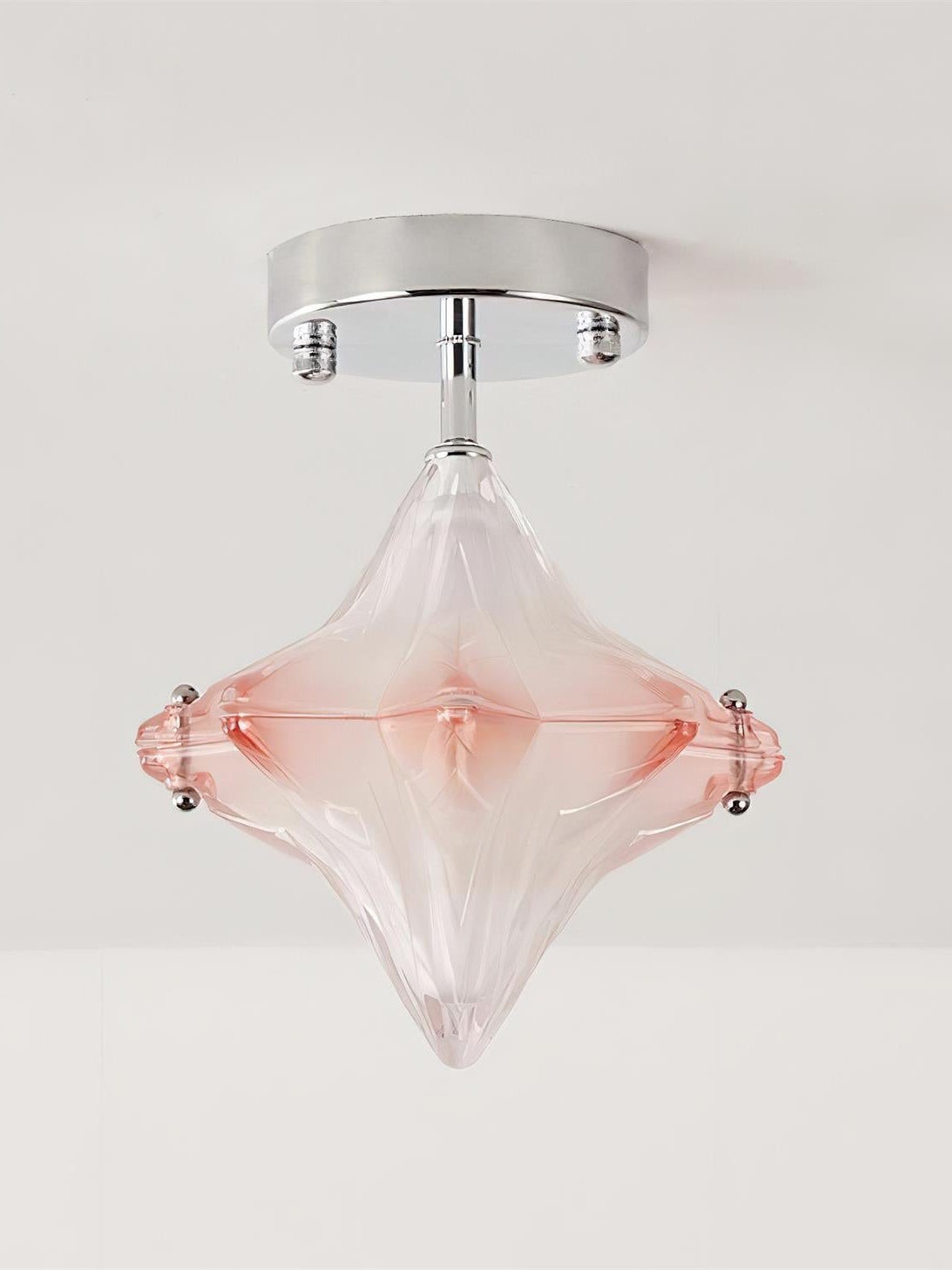 Art Deco Star Plafondlamp - Gematteerd glazen armatuur voor hal en entree - Astris Ceres HL1793