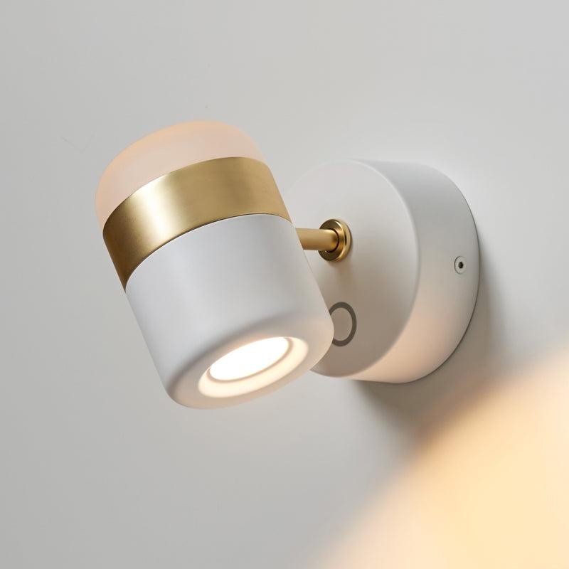Verstelbare glazen wandlamp HL2931