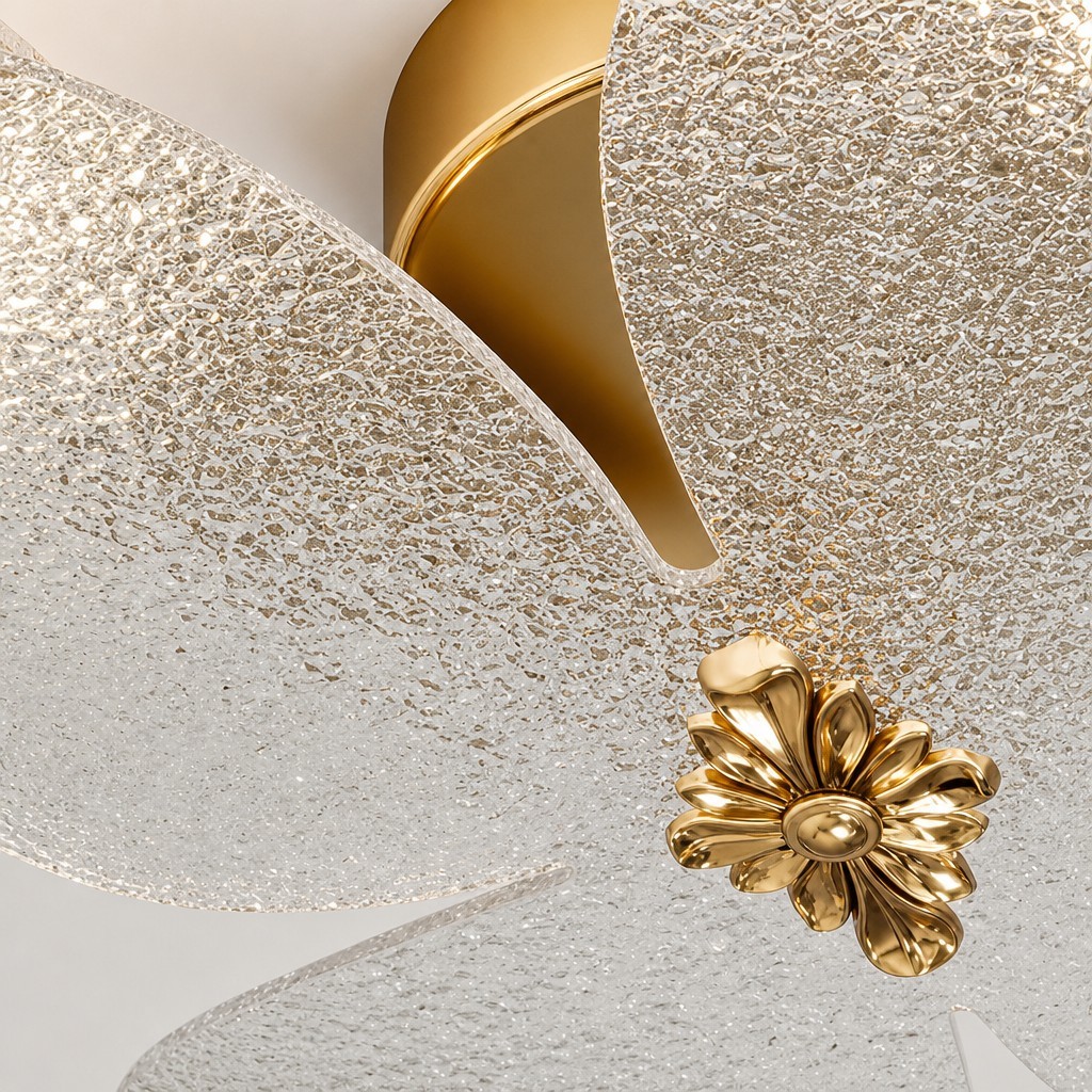 Lucenda Vlinder Decoratieve Plafondlamp - Elegante Retro Verlichting voor Gang en Balkon HL3564