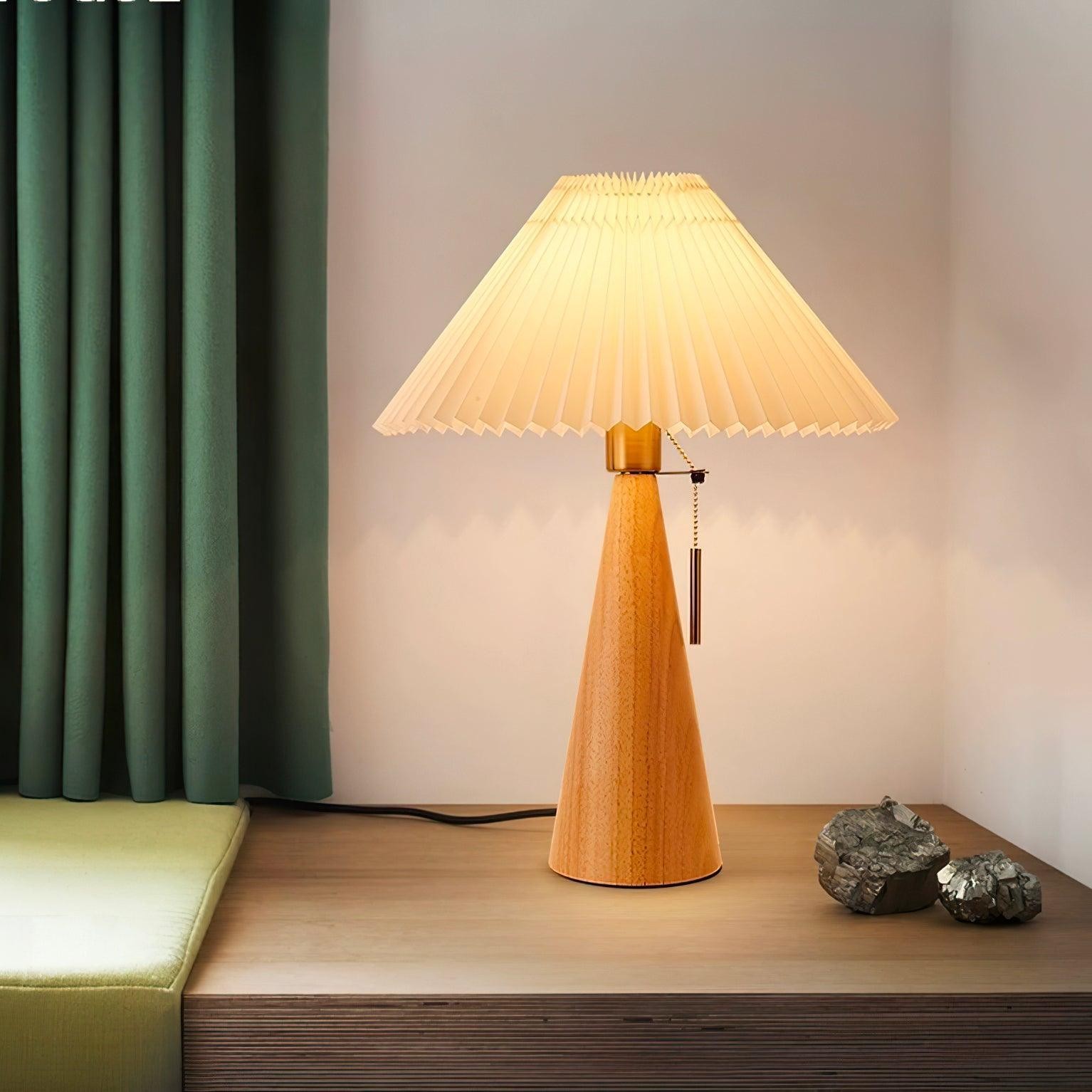 Mode Vintage Houten Tafellamp HL548