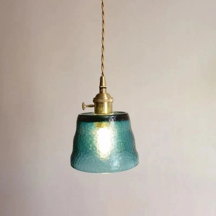 Nordic Cup Messing Glazen Hanglamp HL262