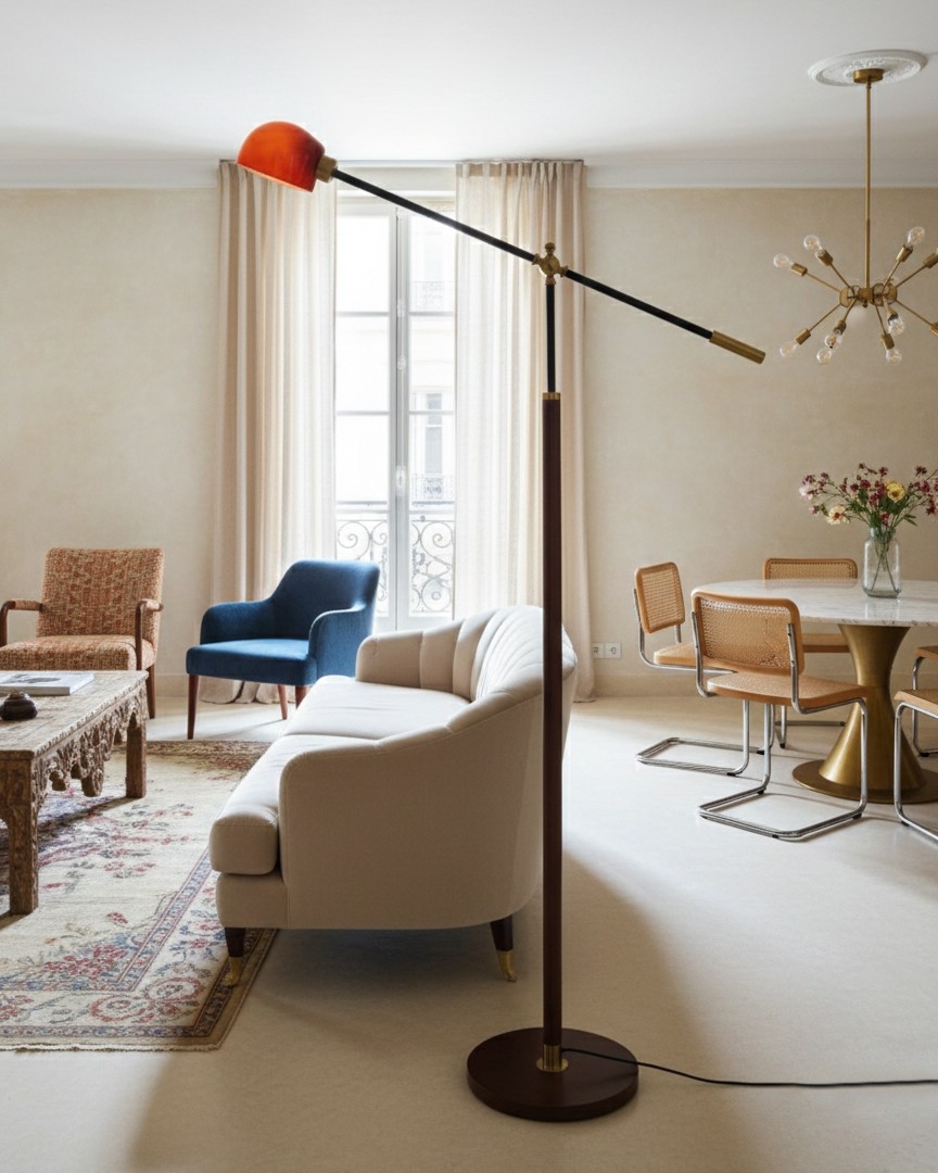 Heritage Swing vloerlamp HL2869
