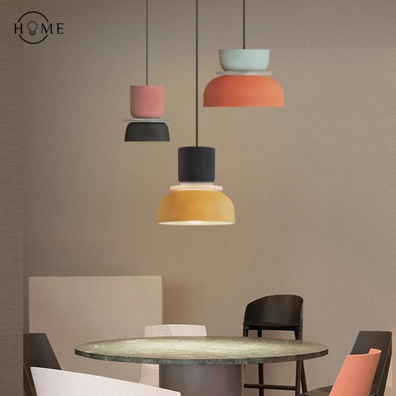 Macri Acryl Kleurrijke Komvormige Hanglamp - Moderne Levendige Hanglamp voor de Keuken