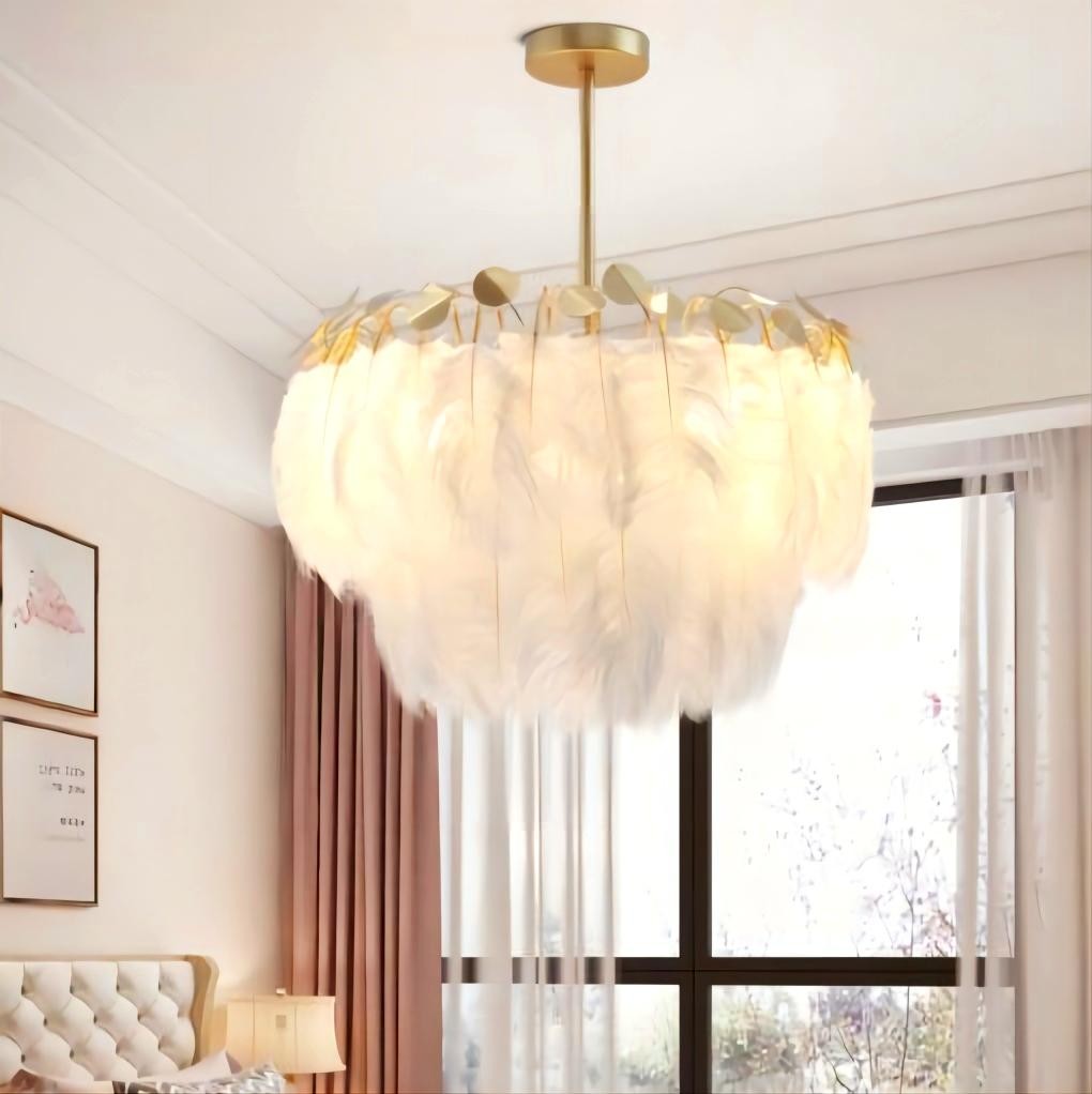 Feather hanglamp