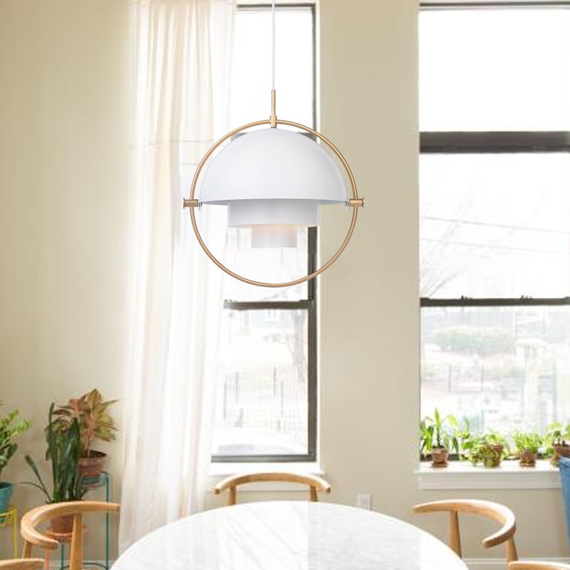 Multilayer Draaibare Metalen Hanglamp HL36