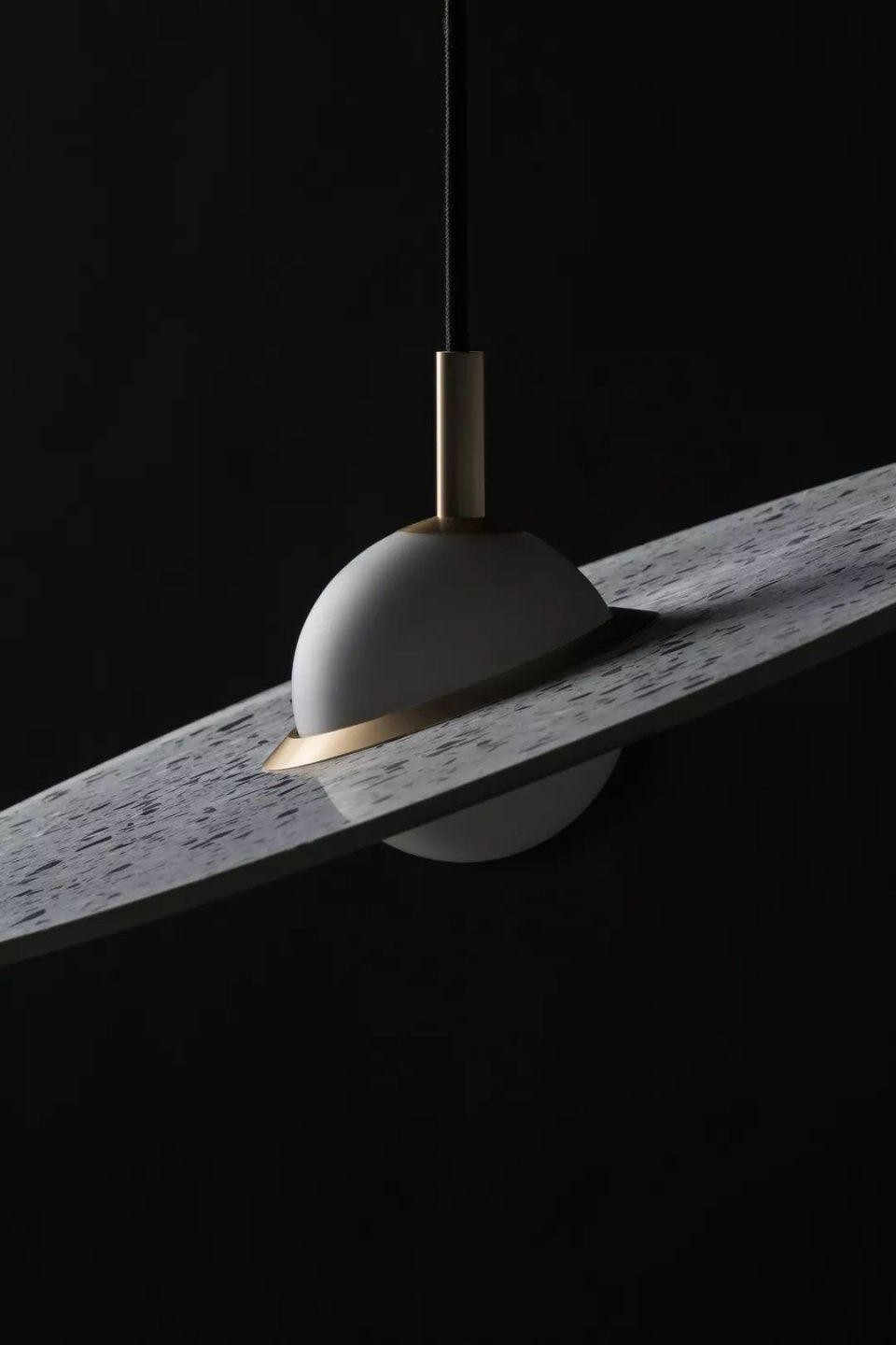 Scandinavische creatieve Terrazzo hanglamp HL811