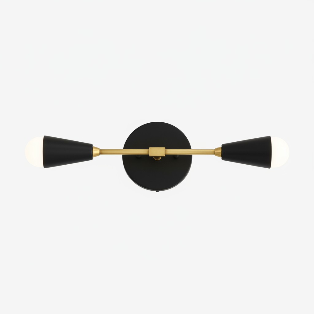 Mobilux Line Minimalistische Badkamerlamp - Mid Century Badkamerlamp HL1677