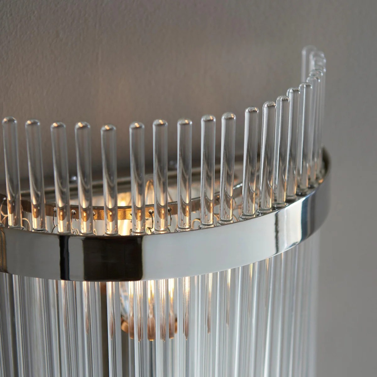 RibGlow Minimalistische Wandlamp met Glazen Staaf - Elegante Decoratieve Wandlamp voor Thuis HL2061