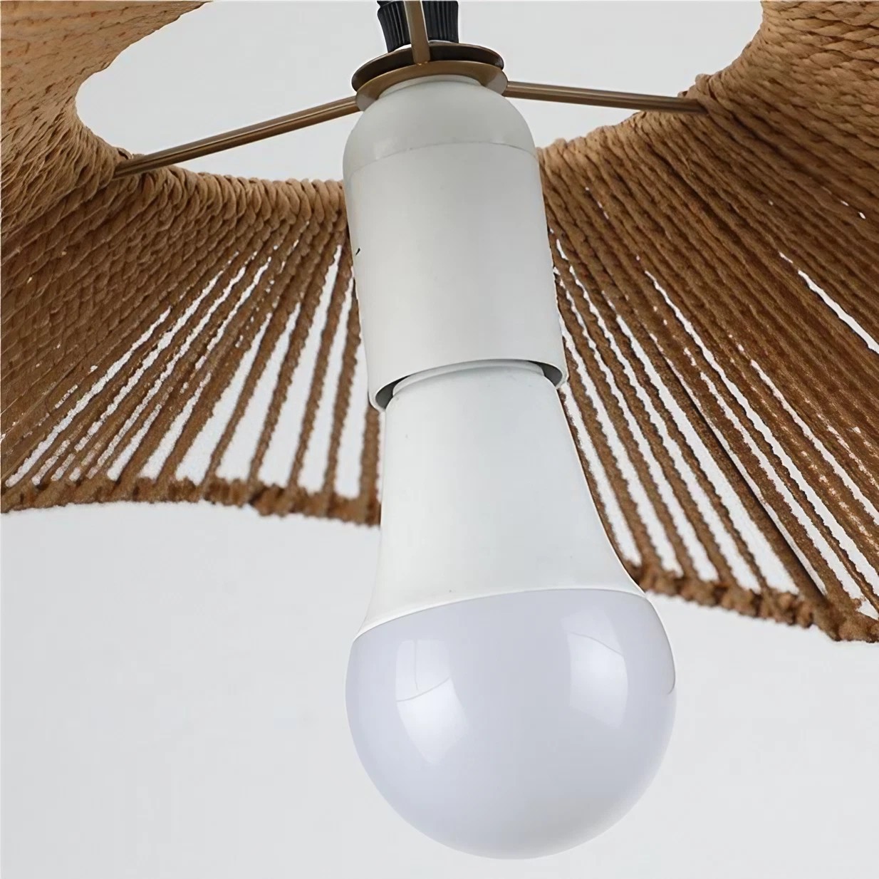 Rustieke Wabi Sabi Strohoed Hanglamp HL206