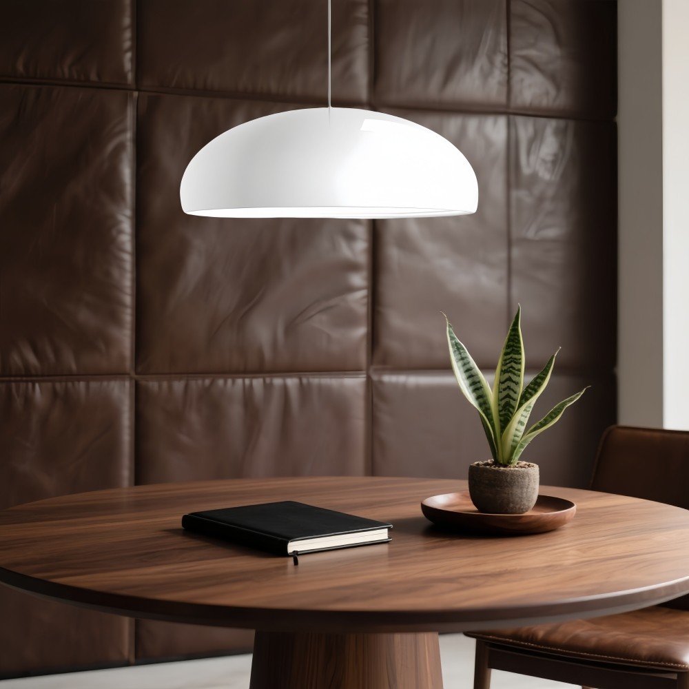 Hanglamp in de vorm van een metalen kom - Kleurrijke bollamp voor de slaapkamer HL1319