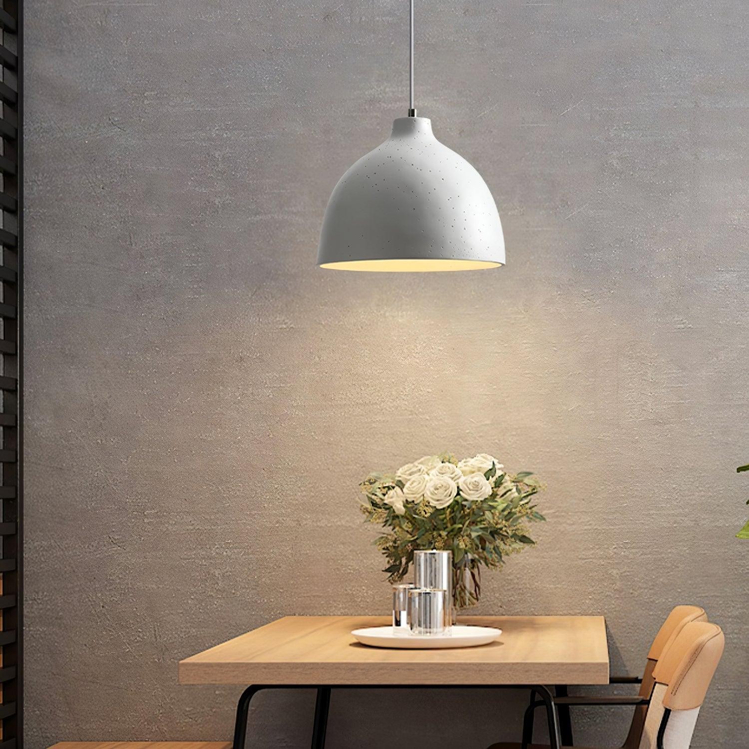 Moderne minimalistische industriële harskom LED hanglamp HL788