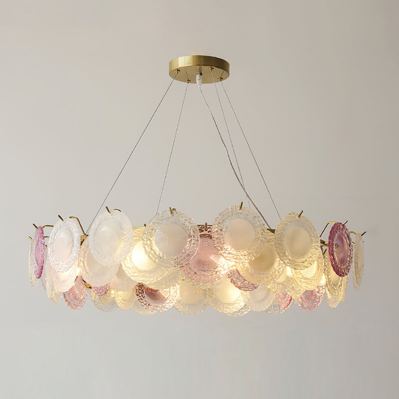 Ronde regenboog kroonluchter HL1144