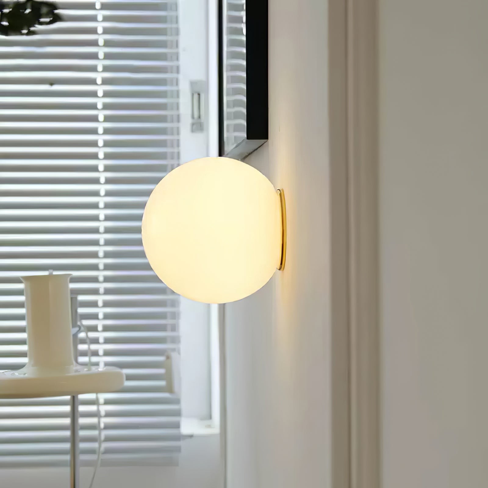 Minimalistische Bauhaus Orb Stijl Wandlamp HL531