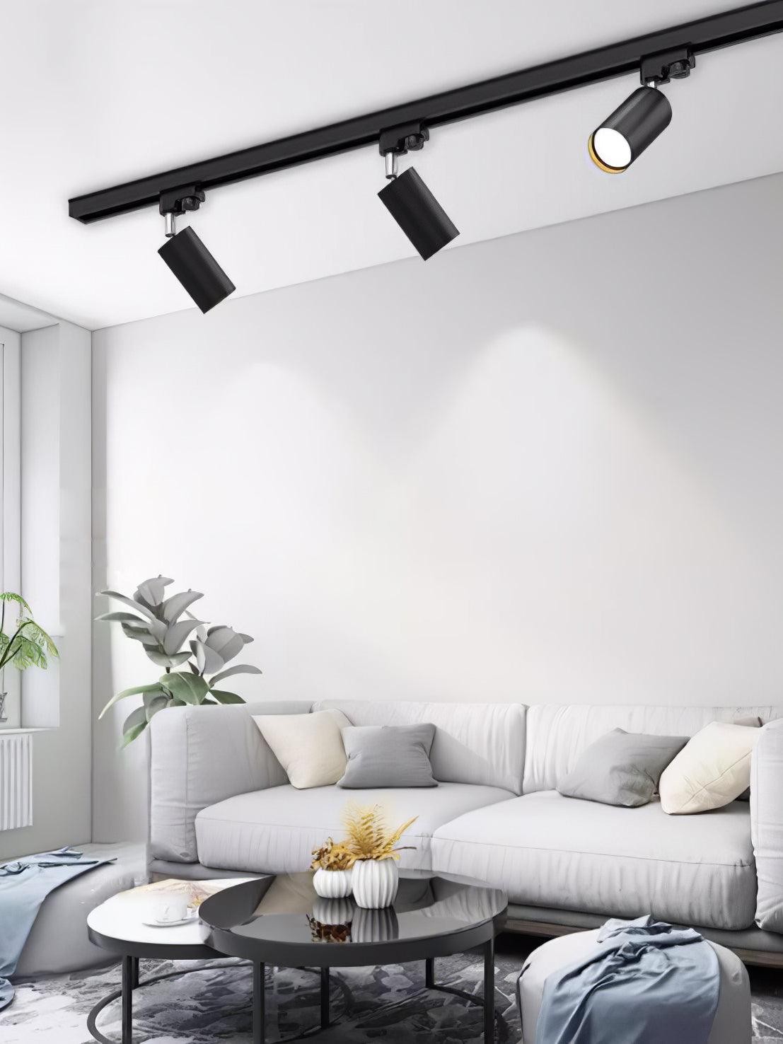 Verstelbare spotlamp met railsysteem voor plafondmontage HL2932