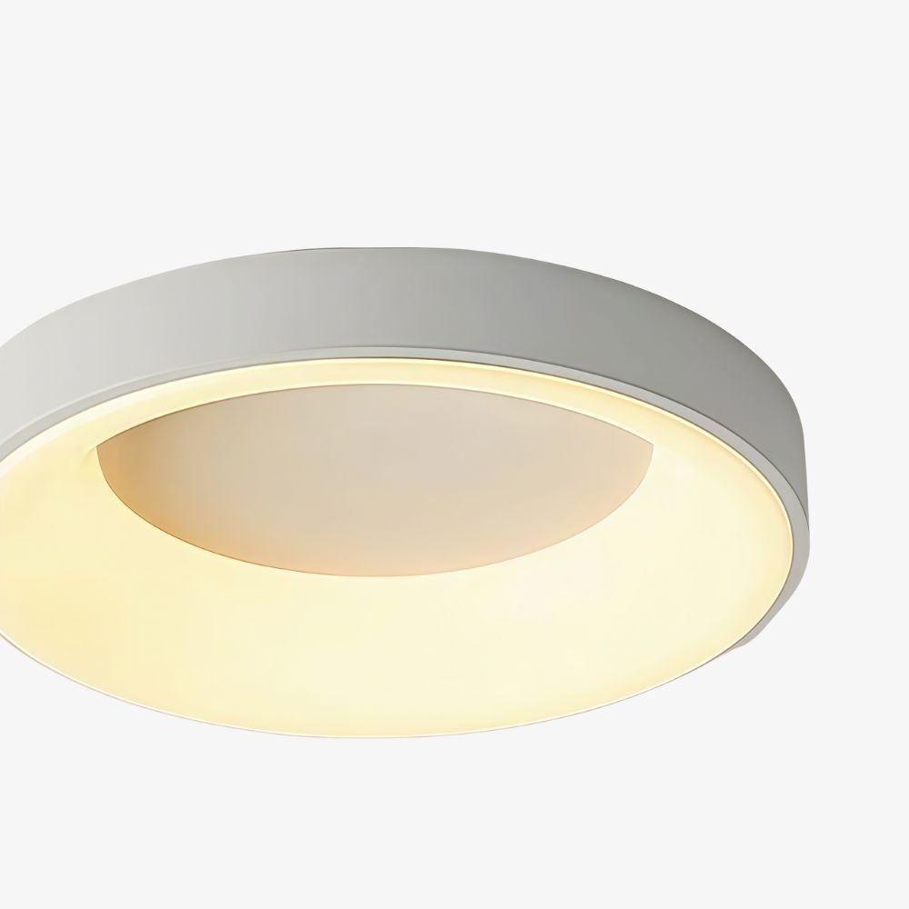 Lumiflexa Moderne Ronde Plafondlamp met Acryl Kap voor Slaapkamer en Hal HL2319