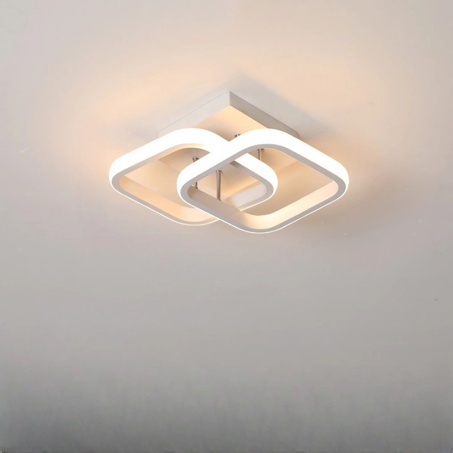 Nordic Ribbon gekruiste cirkel plafondlamp HL195