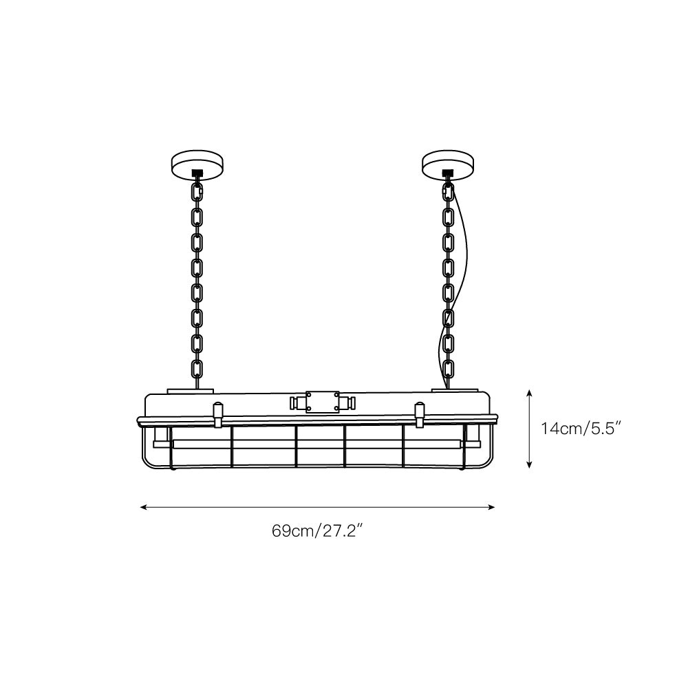 Hanglamp HL3035 in de vorm van een papje