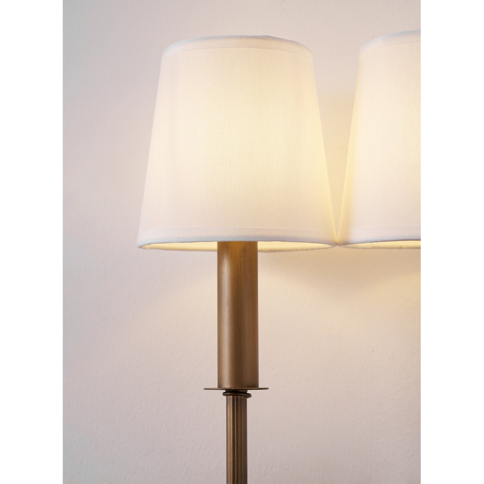 Dubbele bamboe wandlamp HL3139