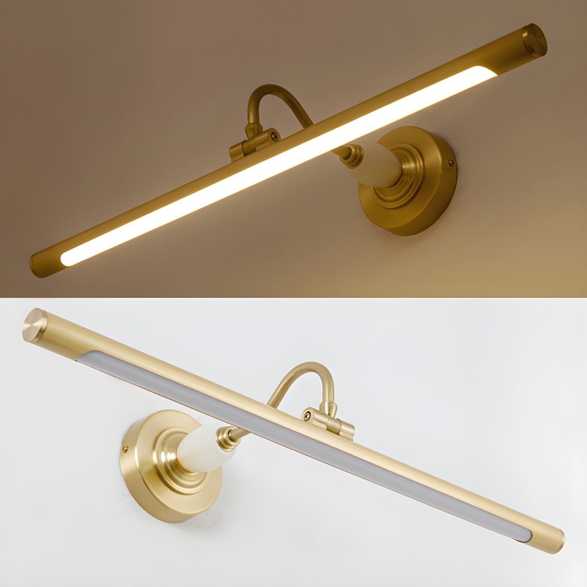 Metalen vaste verstelbare lineaire wandlamp HL358