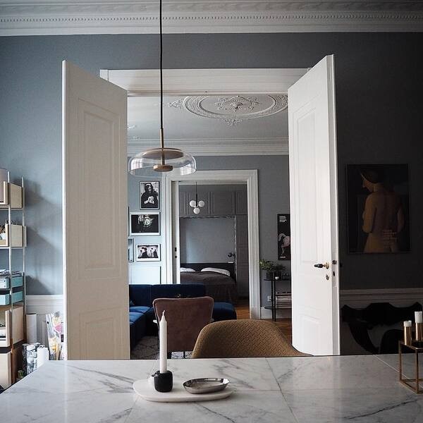 Blossi Ronde Glas Hanglamp Eettafel
