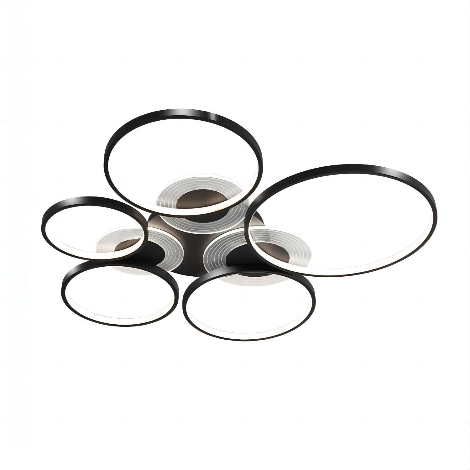 Moderne Multihead Circle LED Plafondlamp HL147