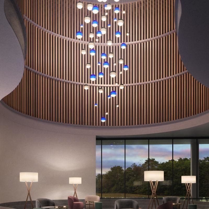 Decoratieve Dipping hanglamp