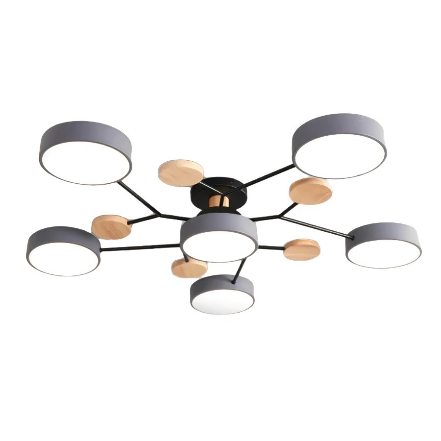 Nordic vertakte schijf LED plafondlamp HL215