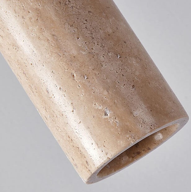 Wabi Sabi hanglamp van massief hout en steen HL971
