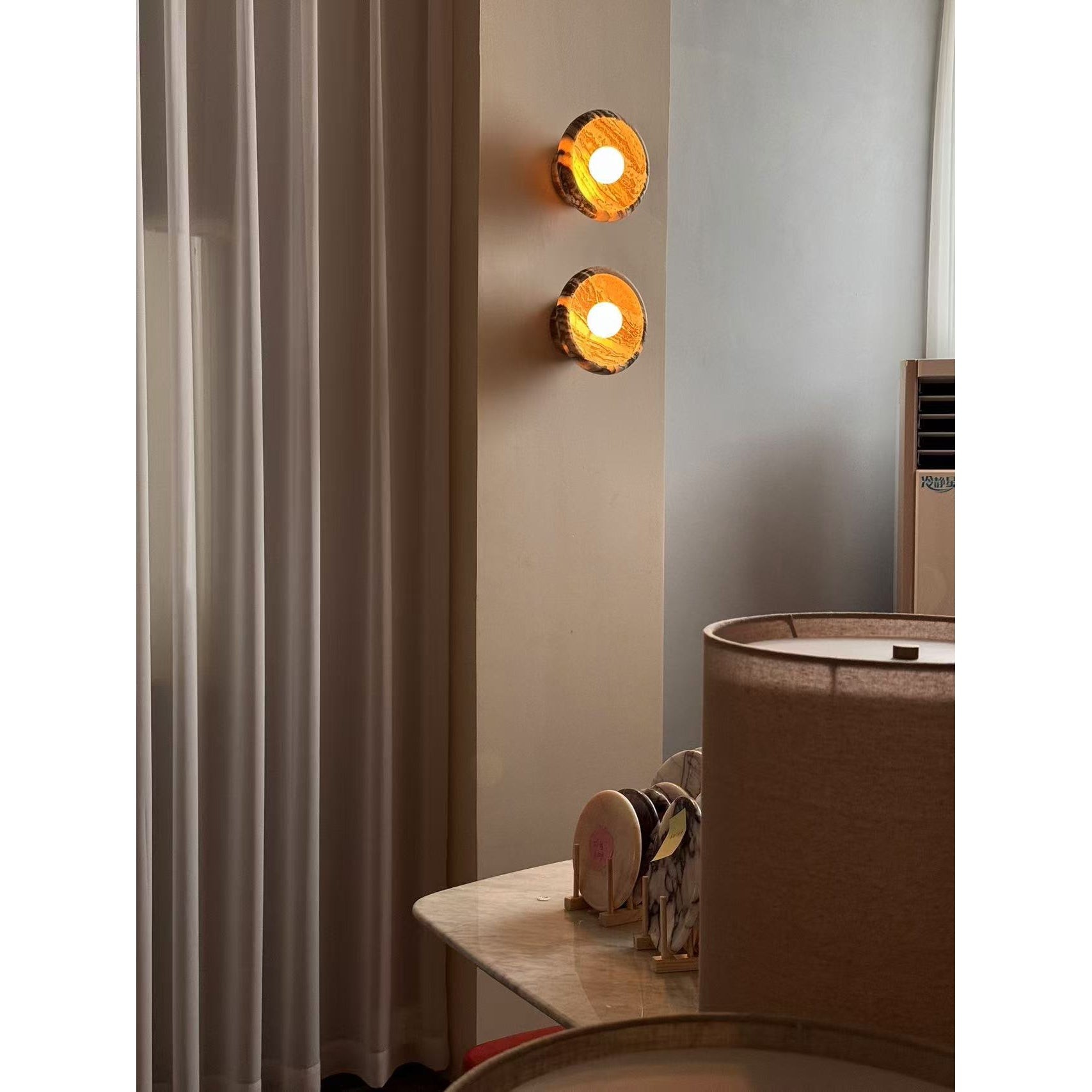 Piedra marmeren wandlamp HL3125