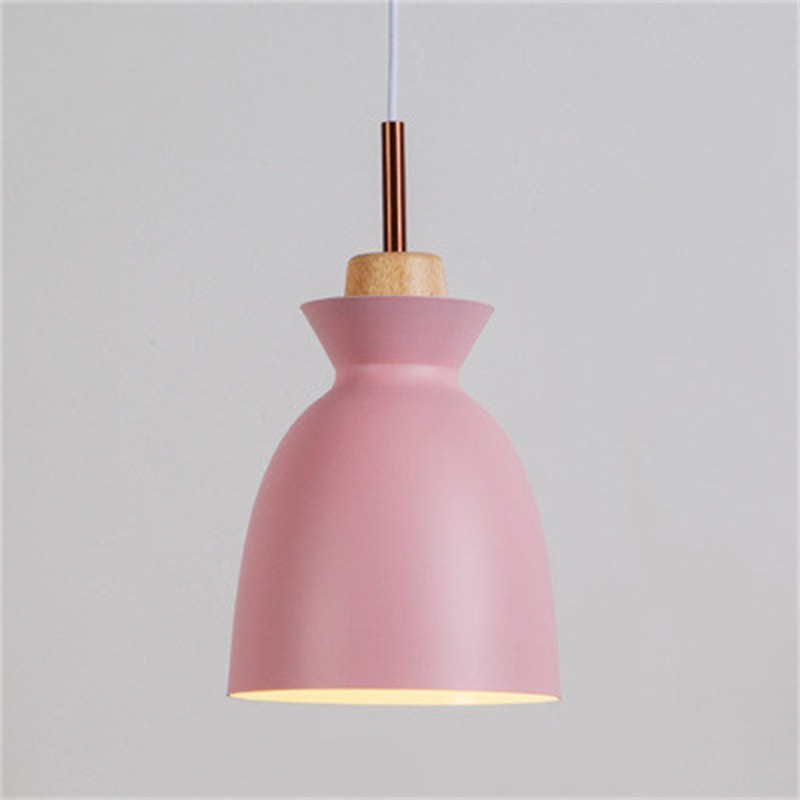 Scandinavische MULTI Metaal Hout Macaroon Hanglamp voor Keuken HL88