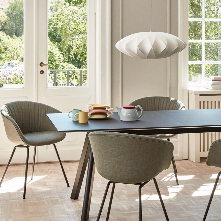 Saucer Zijde Bubble Hanglamp Woonkamer