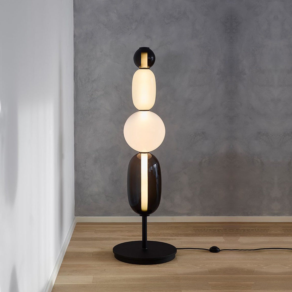 Nordic Minimalistische Creatieve Luxe Kalebas Glazen Tafellamp HL408